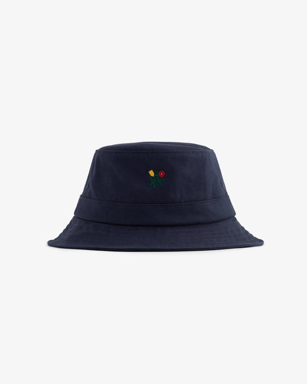Brushed Crest Bucket Hat
