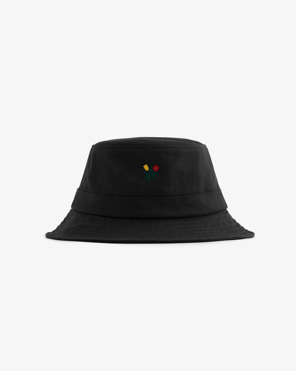 Brushed Crest Bucket Hat