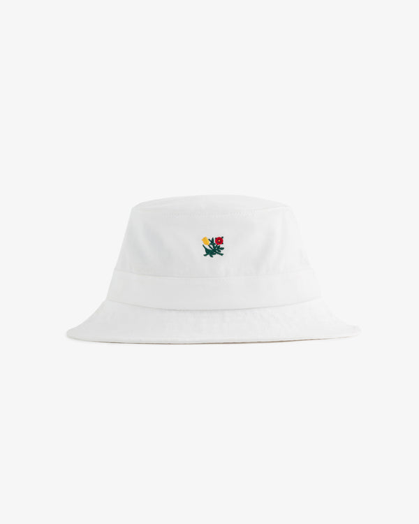 Brushed Crest Bucket Hat