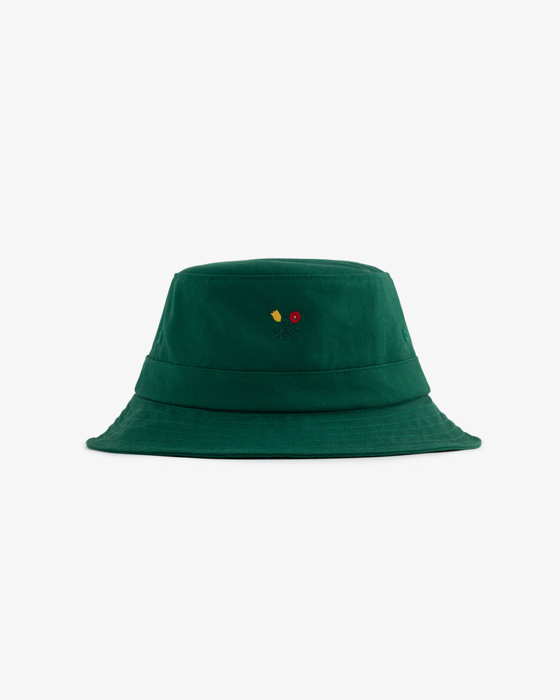 Brushed Crest Bucket Hat