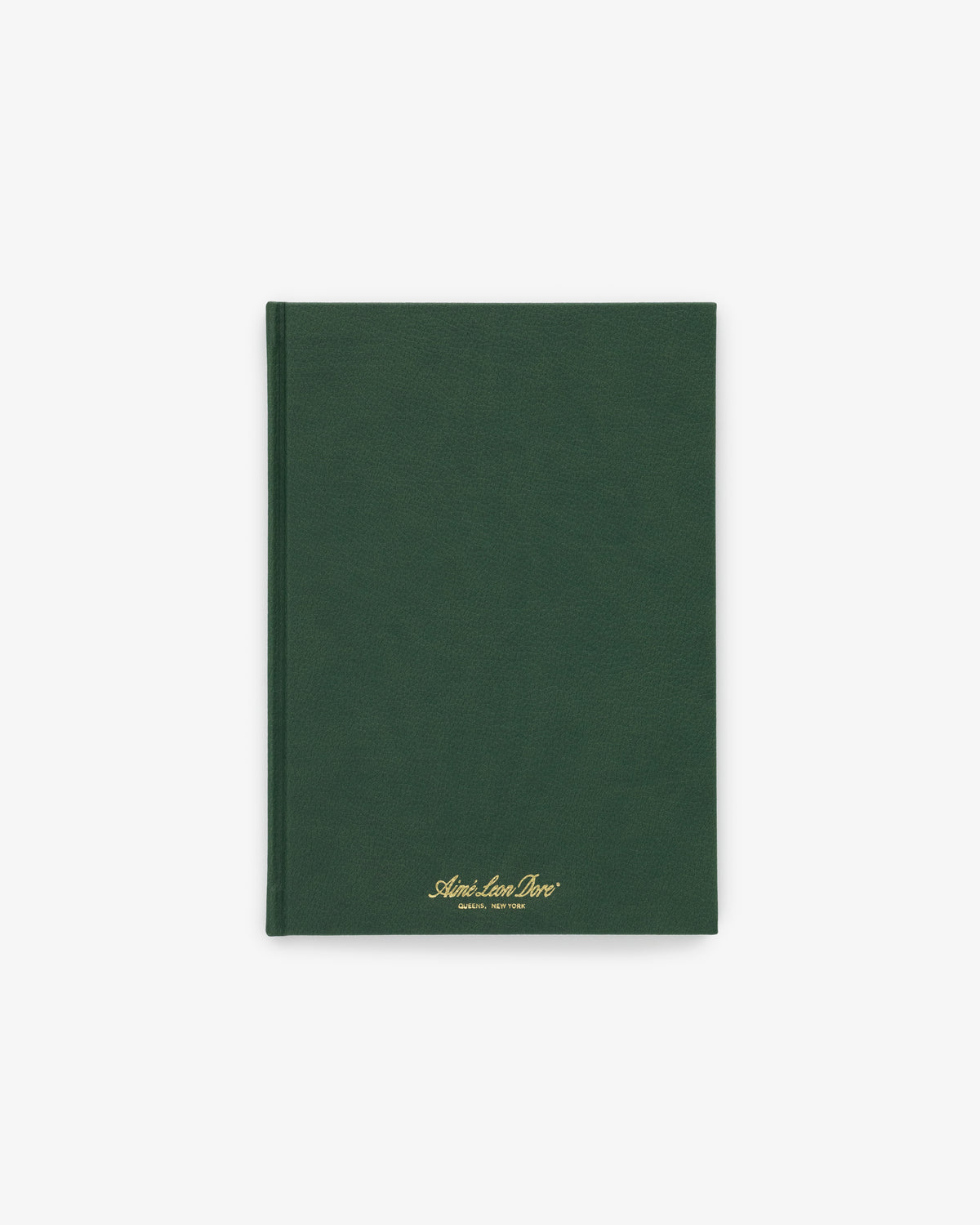 A dark green Hardcover Sketchbook with gold “Smythson” text at the bottom center of the front cover.