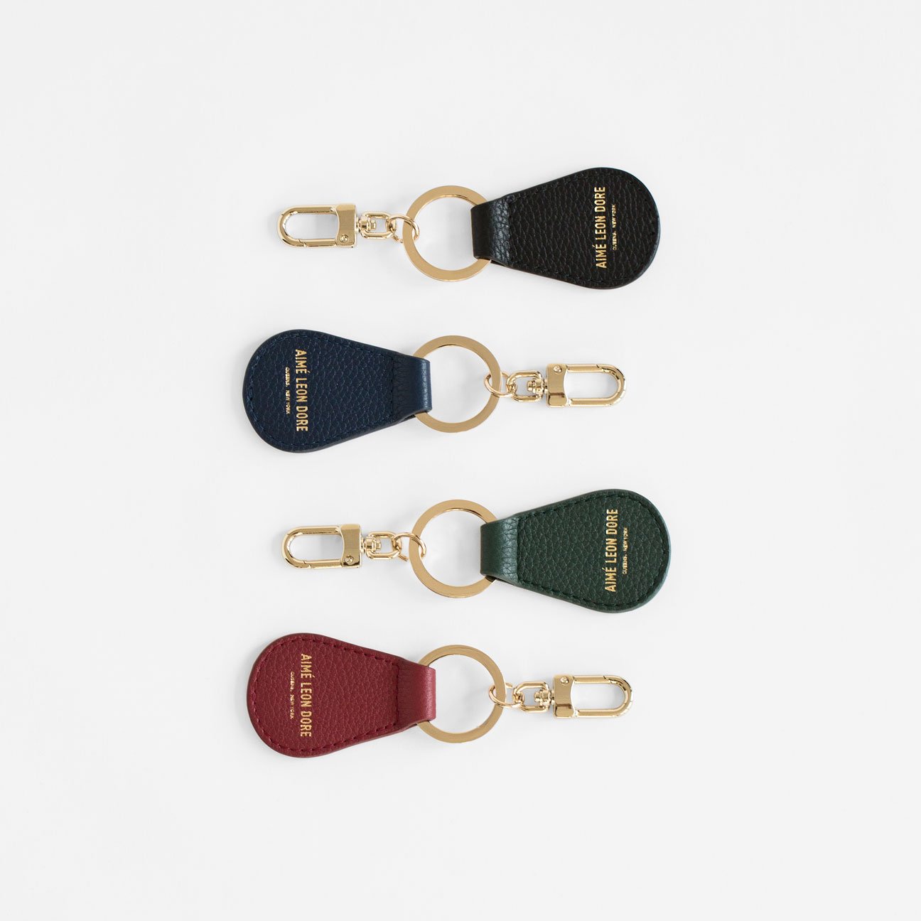 FW19-ALD LEATHER KEY FOB – Aimé Leon Dore EU FW19-ALD LEATHER KEY FOB – Aimé Leon Dore EU