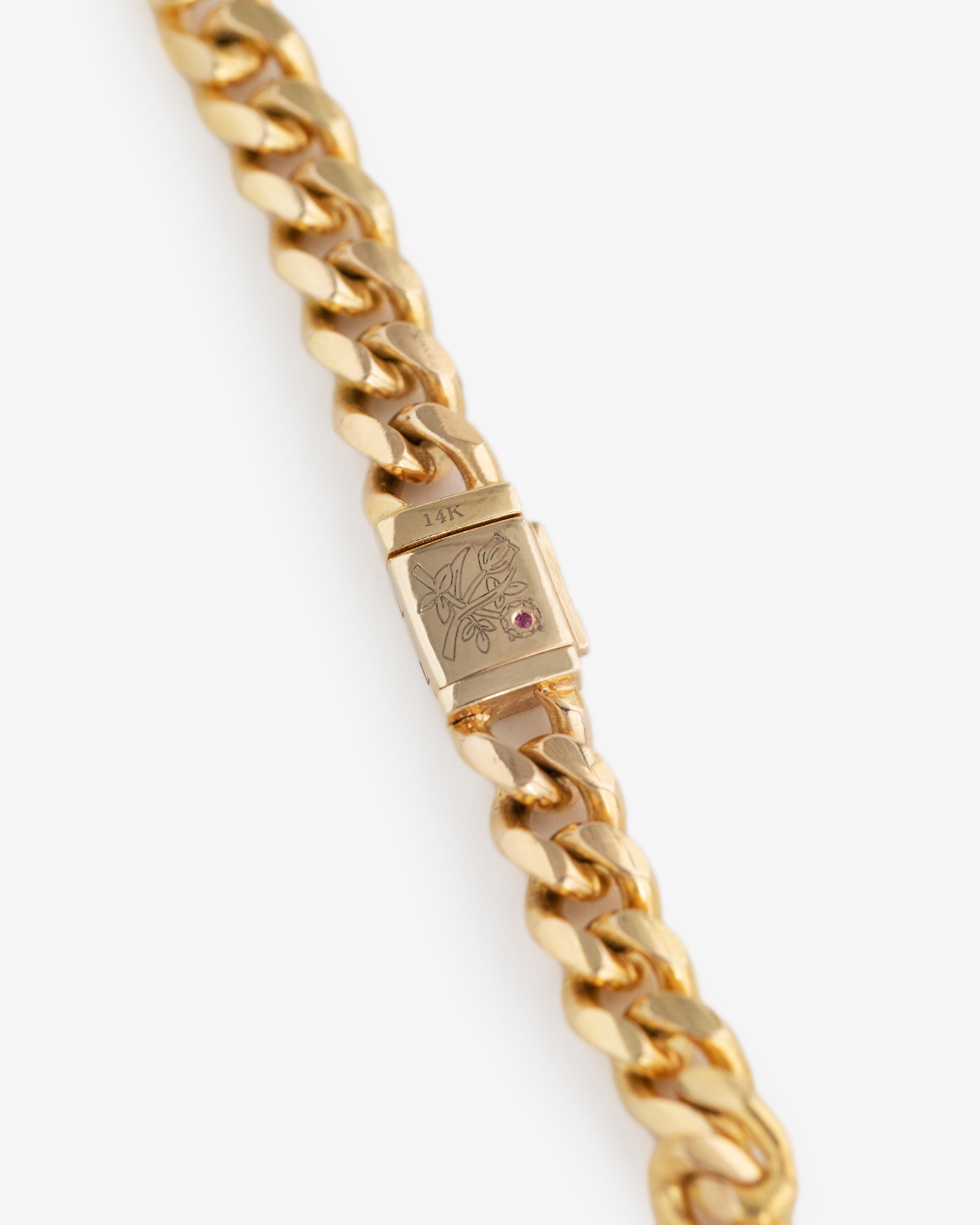 14Kt Gold Cuban Link Necklace